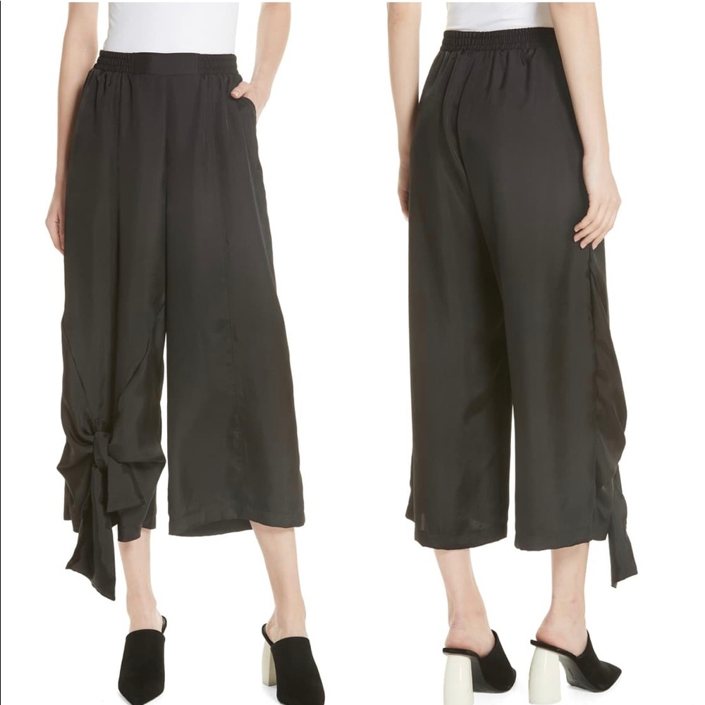 Clu Tie Detail Crop Pants